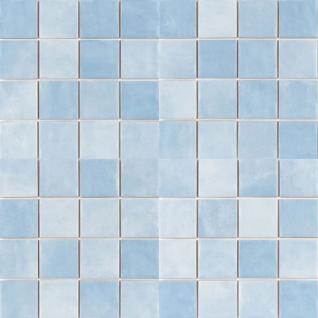 Revestimento Polido Eliane Noronha 7,5X7,5 "A " AGUA MESH