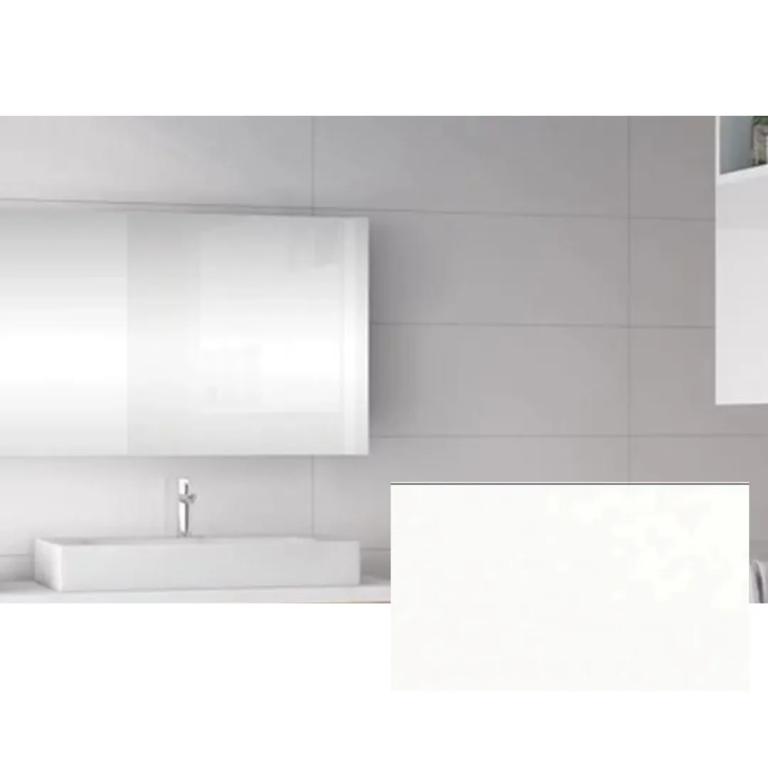 Revestimento Portinari White Plain Lux Retificado 30x60