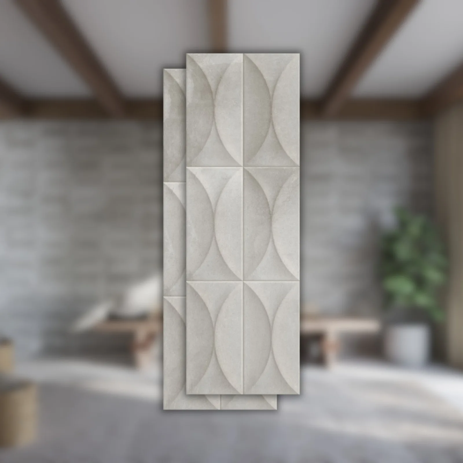Revestimento Roca Artisan Vintage Gris 30X90,2 "A" Matte
