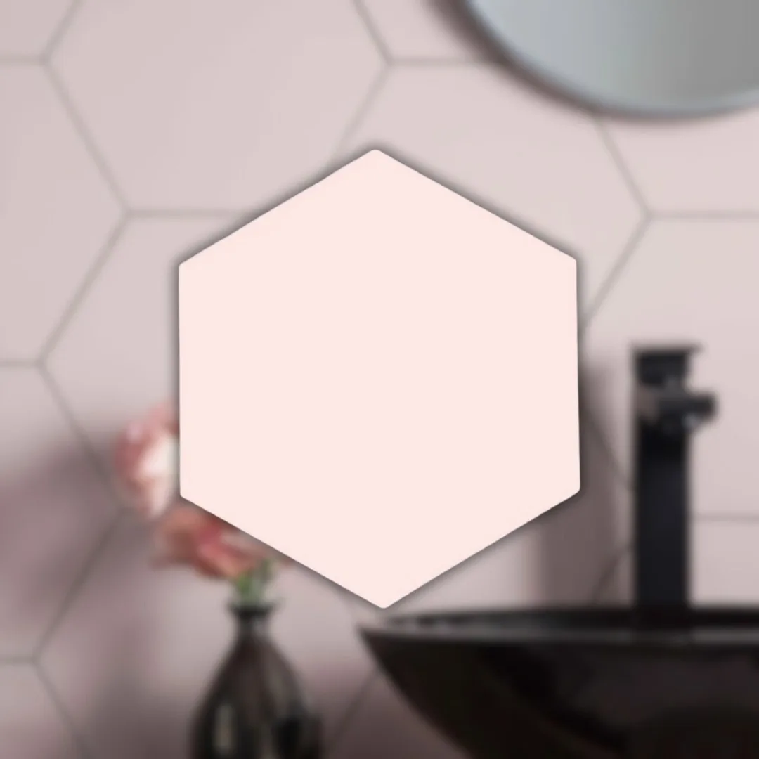 Revestimento Sachê Esmaltado Hexagonal 22,3cm Om-15414 Atlas