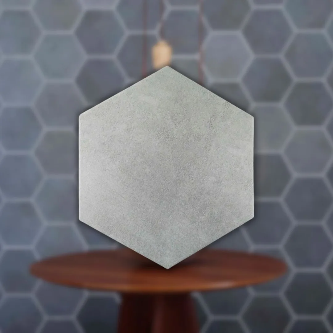 Revestimento Sirius Esmaltado Hexagonal 22,3cm Omd-15209 Atlas