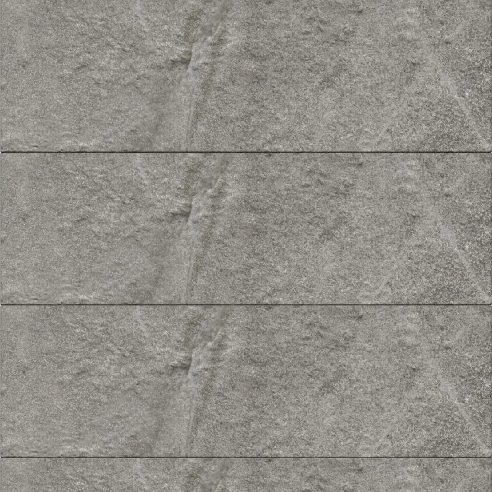 Revestimento Tijolinho Cinza Matte 7,7x24 Portinari Every Brick Stone Bold "A"