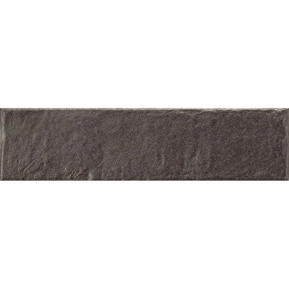 Revestimento Tijolinho Roca PP Brick metallic Iron 7,5X30