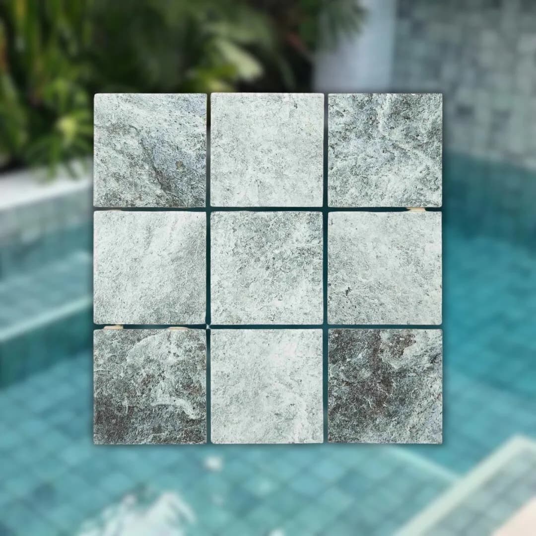 Revestimento Verde 10x10 Atlas Esmaltada Omd14952 Fiji (Jr)