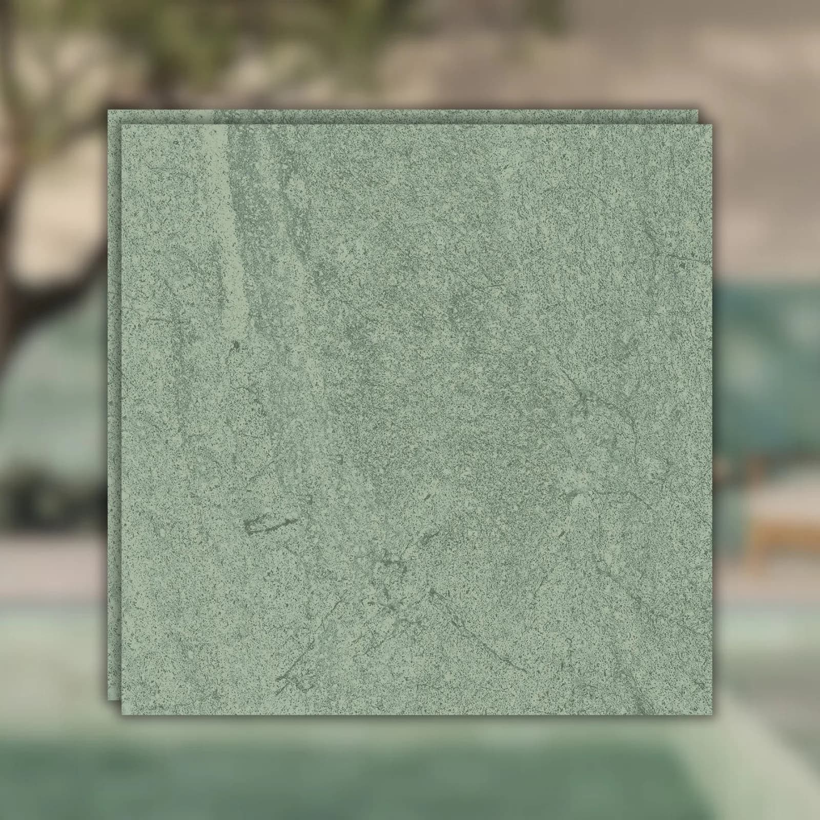 Revestimento Verde Claro Hard 20x20 Portinari Pacific Bold "A"
