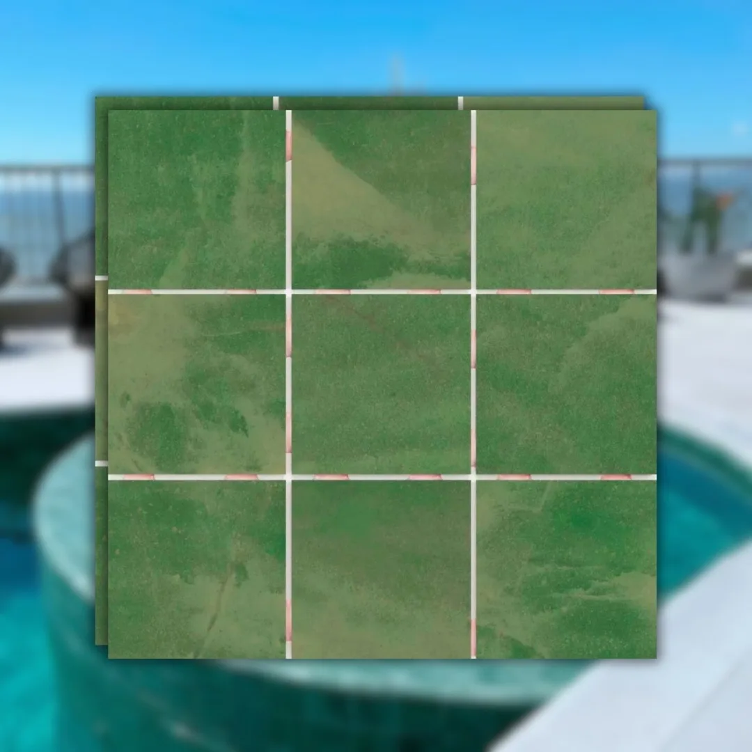 Revestimento Verde Esmaltado 10x10 Atlas Java