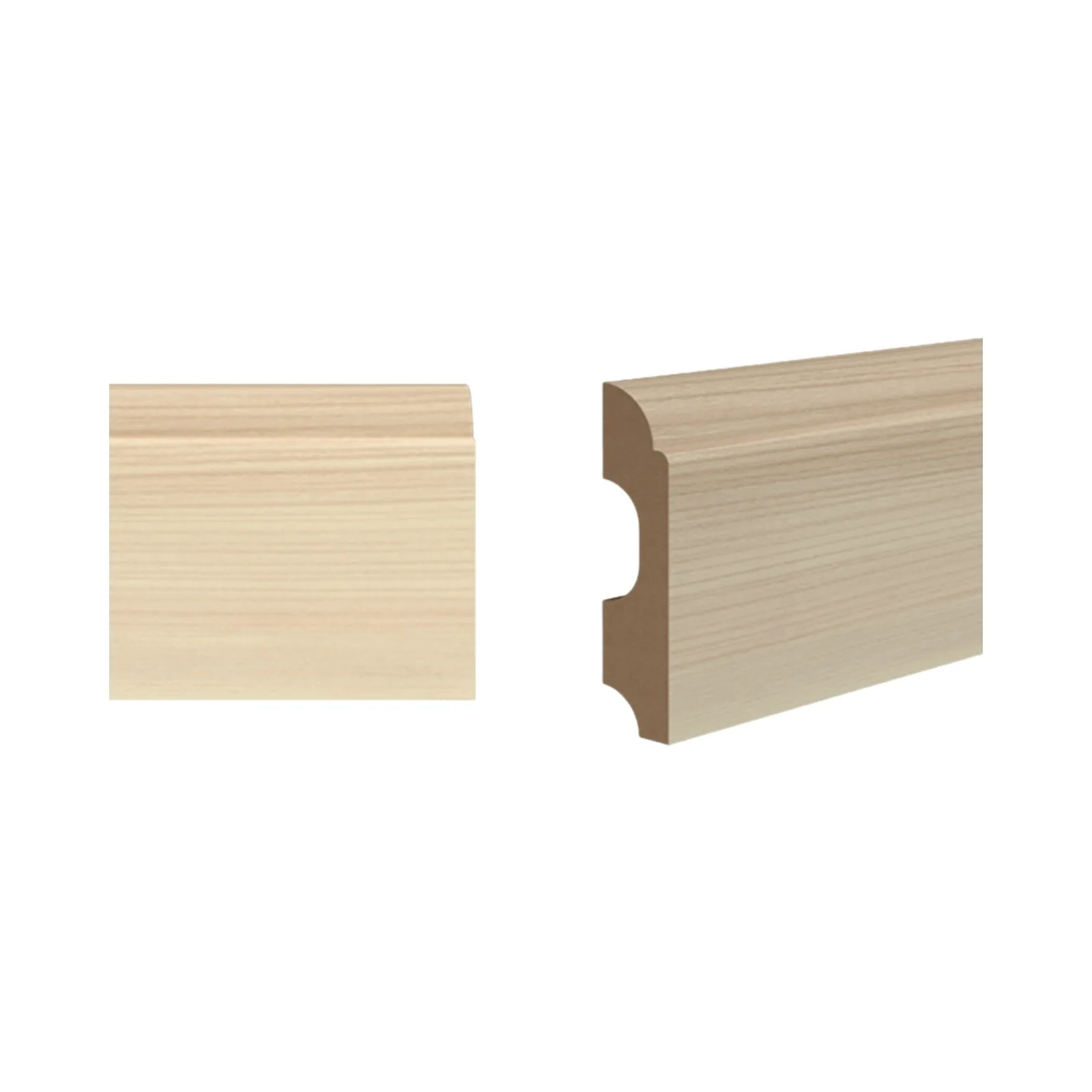 Rodapé Madeira Clean Durafloor 2,10ML/Barra