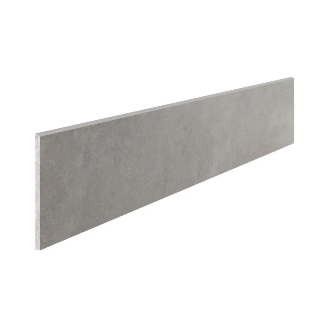 Rodapé Cinza Natural 20x120 Portobello Nord Cement RET "A"