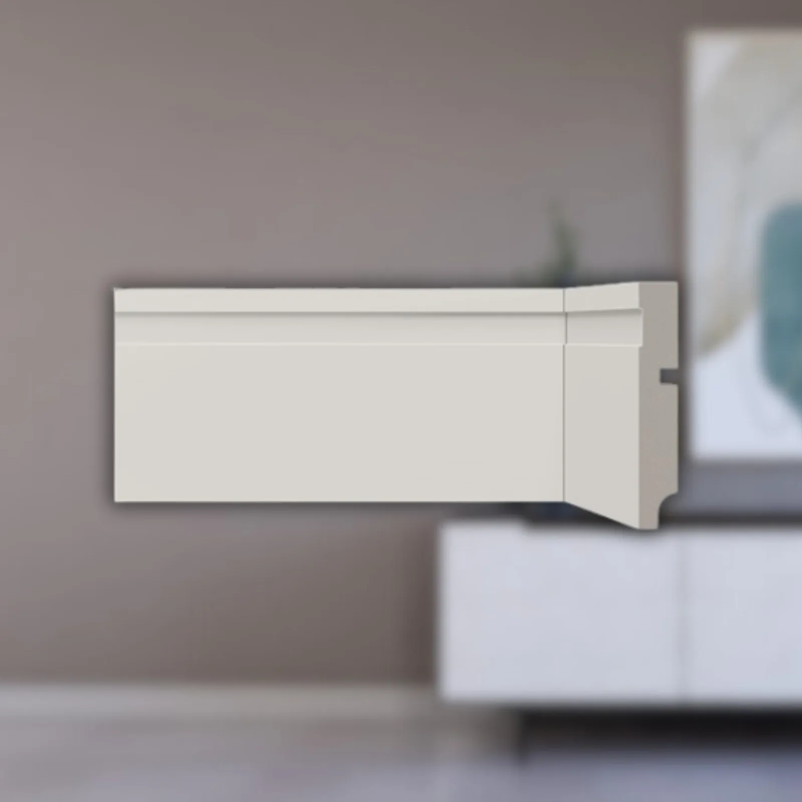 Rodapé Poliesti santa Luzia 10cm 457 Barra C/2,4ml Fendi
