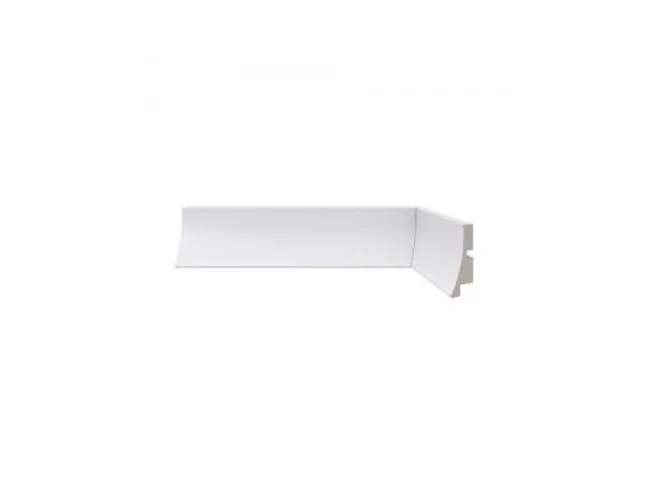 Rodape Poliesti Santa Luzia 5cm 441 barra 2,40ml Branco