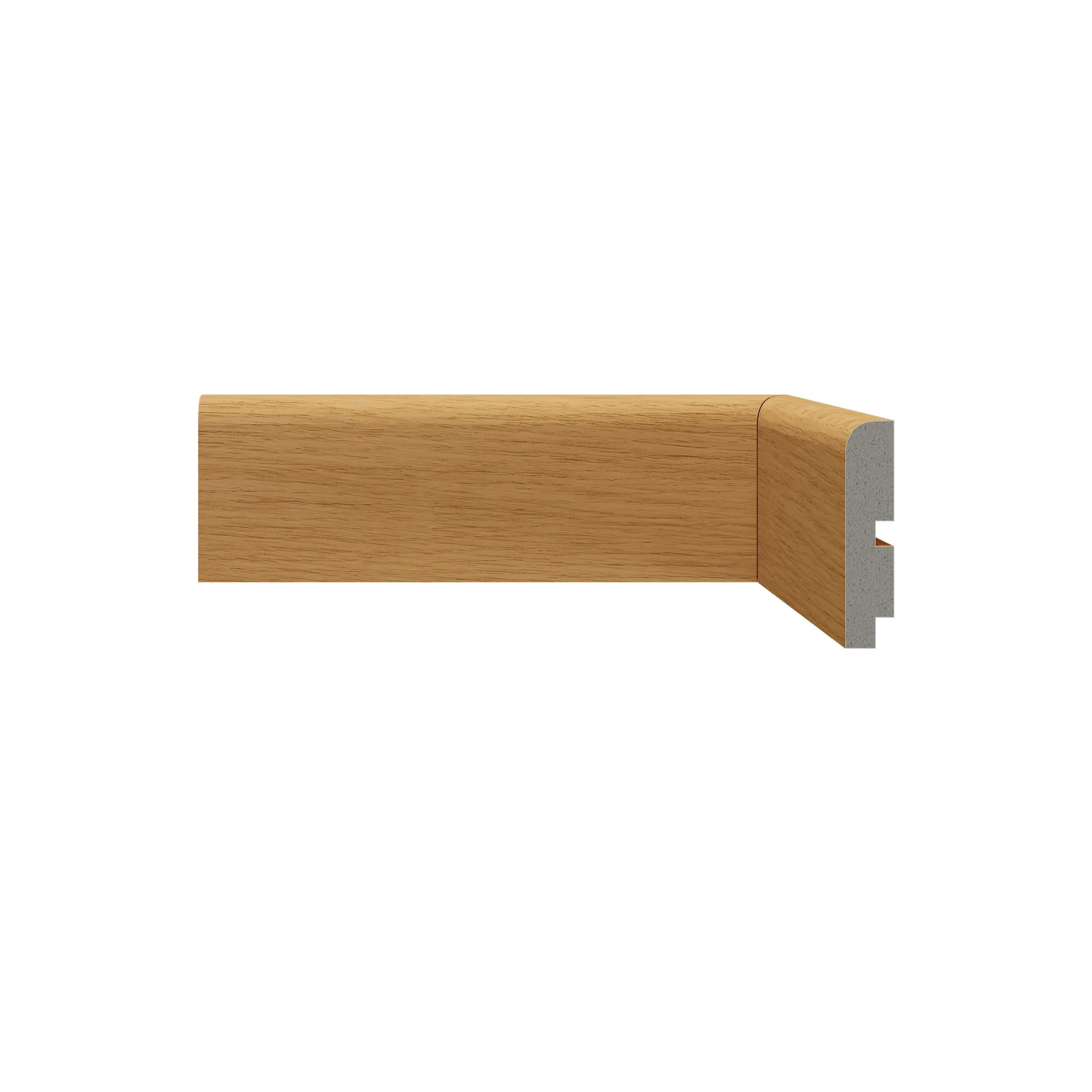 Rodape Poliesti Santa Luzia Natural 6,8cm 446/04 (Barra 2,4m)