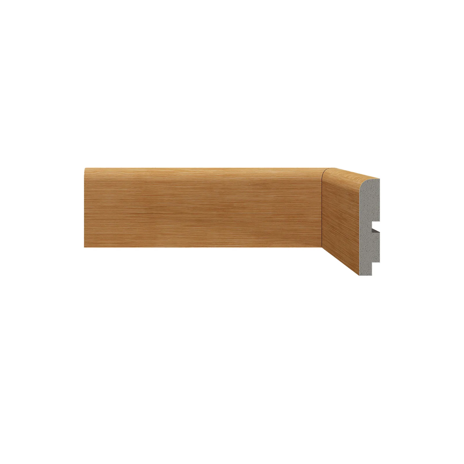 Rodape Poliesti Santa Luzia Natural 6,8cm 446/07 Barra C/2,4