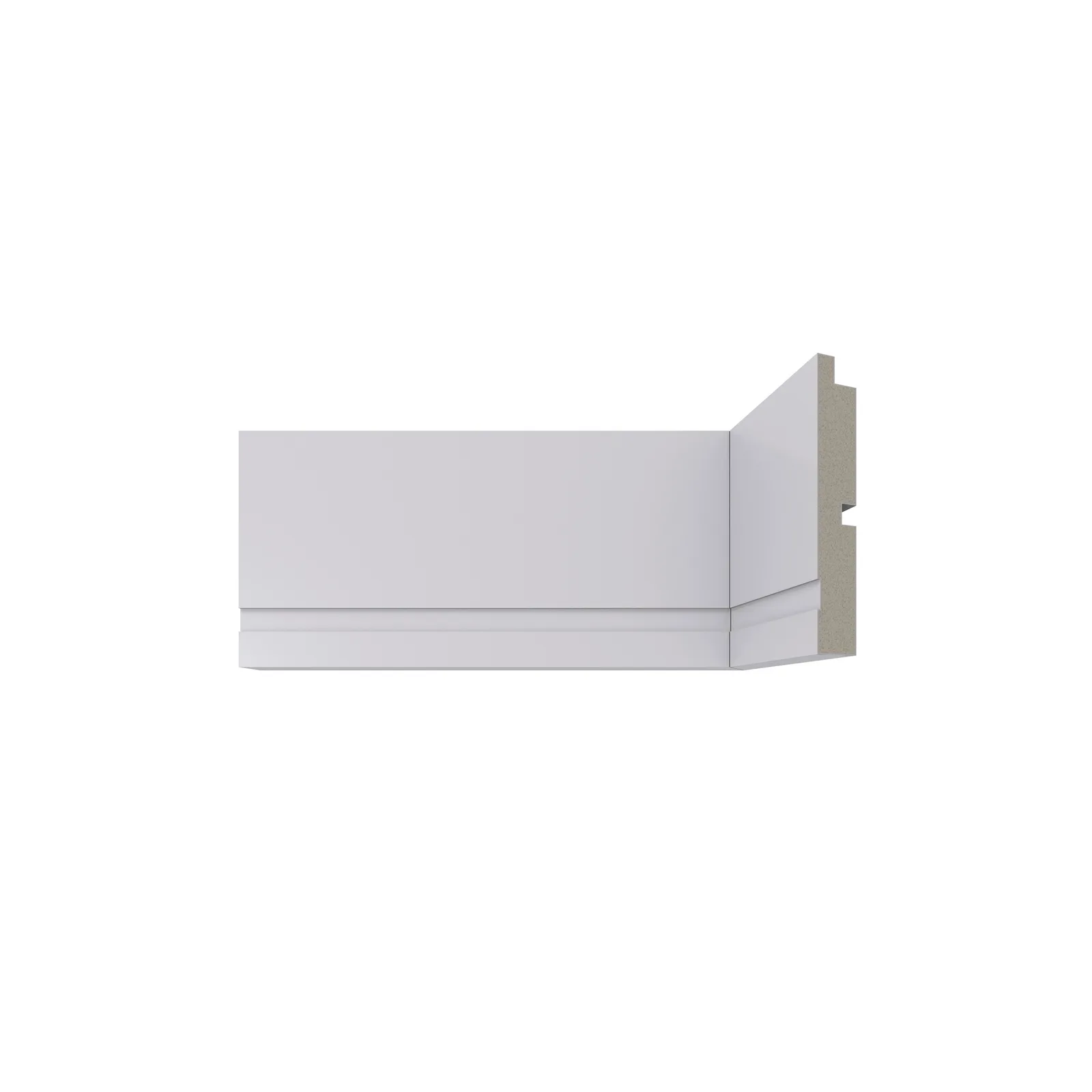 Rodateto Santa Luzia Poliestireno 10cm 457 Barra C/2,40ml