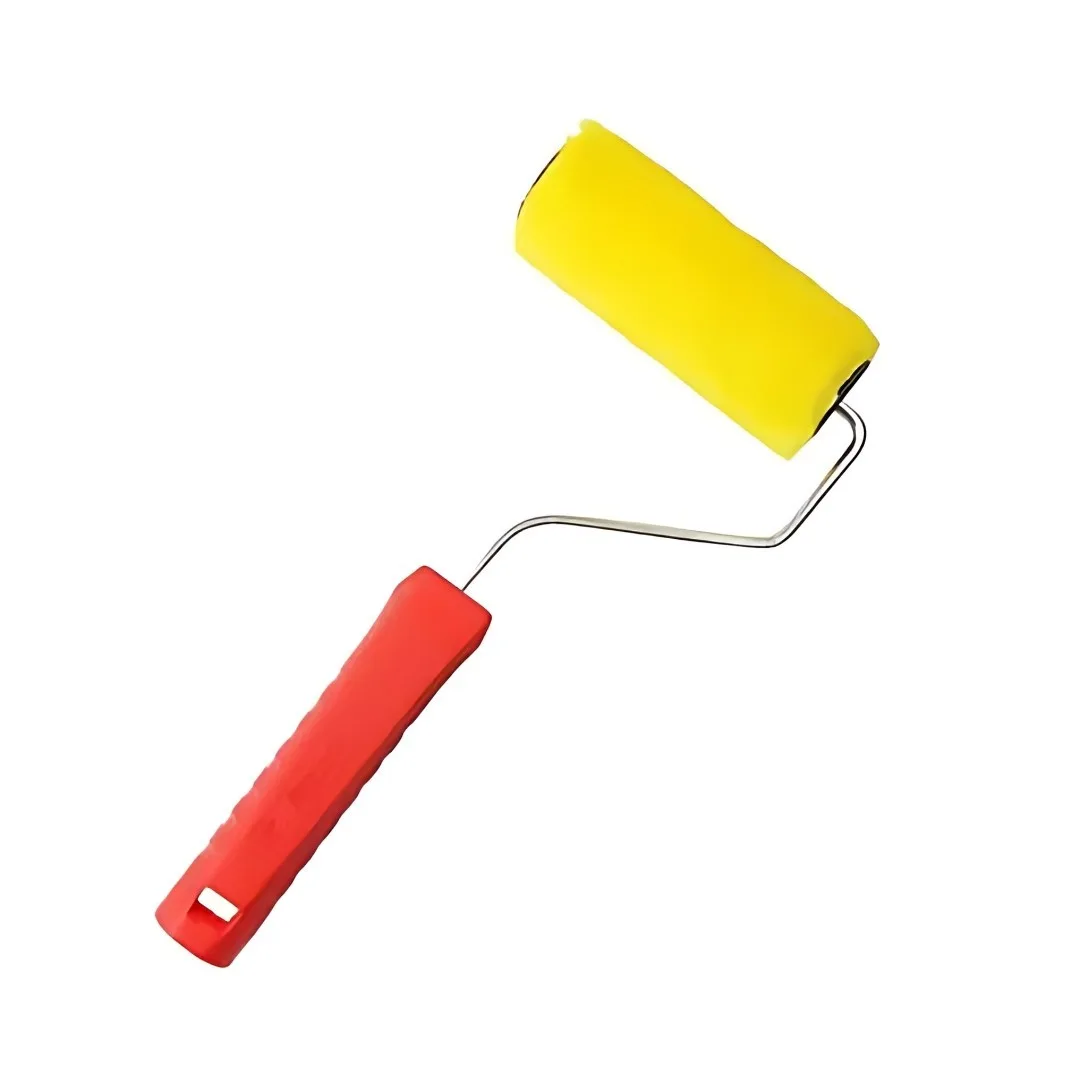 Rolo Atlas De Lã Sintética Resimax 9cm Amarelo