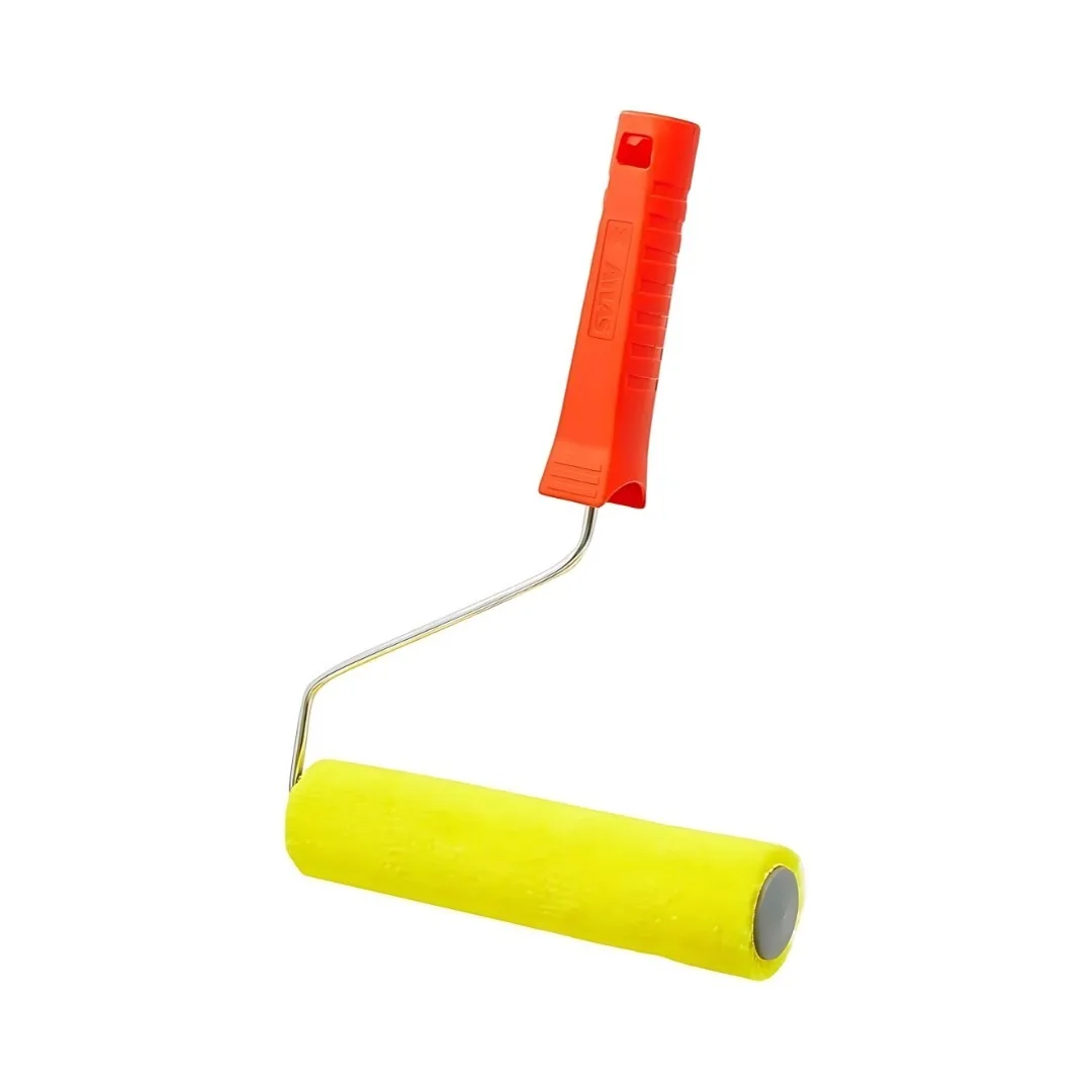 Rolo Atlas De Lã Sintética Resimax 15 cm Amarelo
