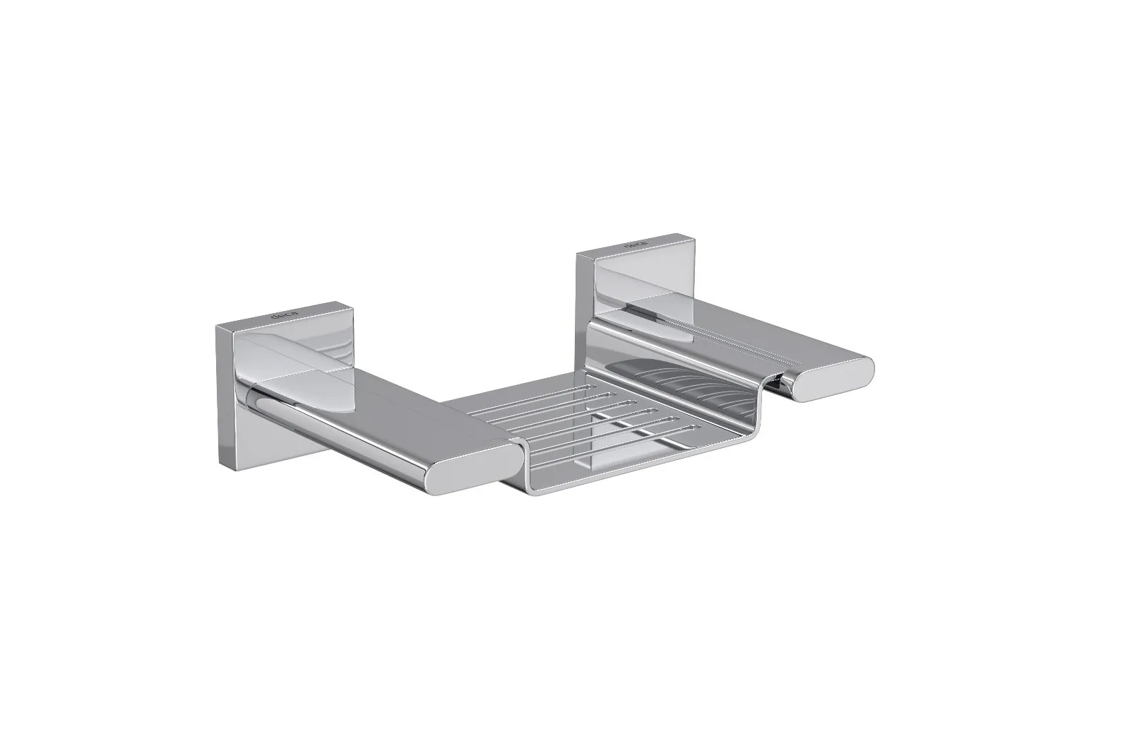 Saboneteira de parede com base de metal Deca Polo Cromado