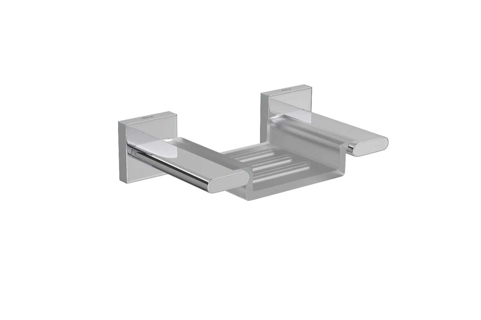Saboneteira de parede com base de metal Deca Polo Cromado