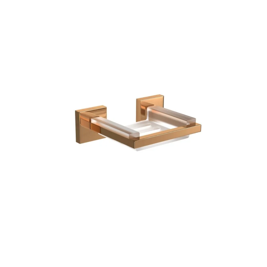 Saboneteira de Parede Deca Clean Red Gold
