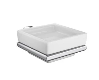 Saboneteira de parede Deca Slim Cromado