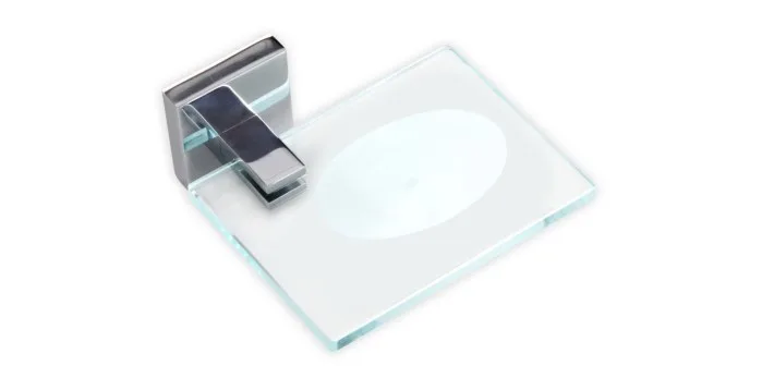 Saboneteira de parede Luxban Elegance Cromado