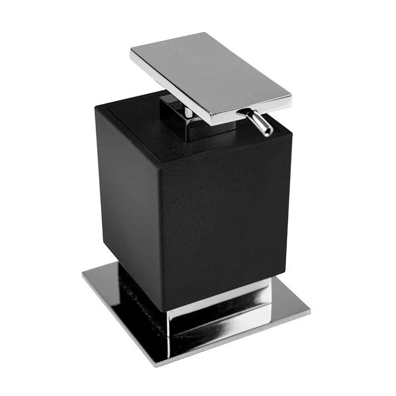 Saboneteira de parede Zen One Collection Cromado e Preto