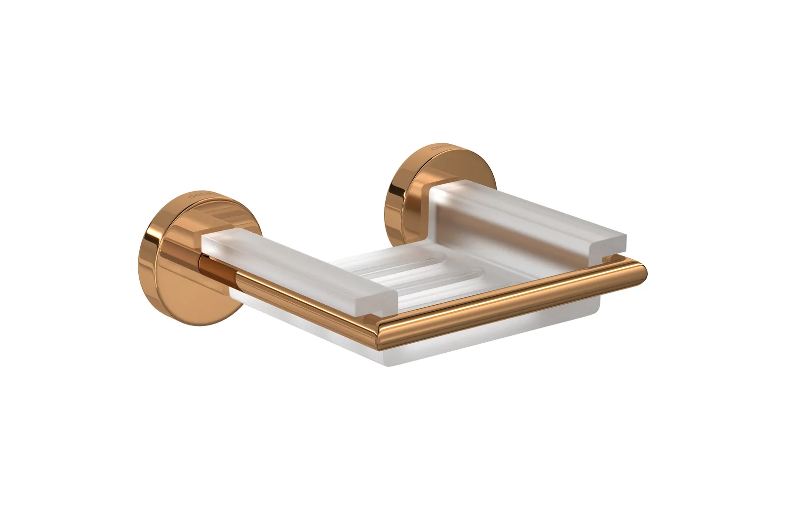 Saboneteira De Parede Deca Disco Red Gold