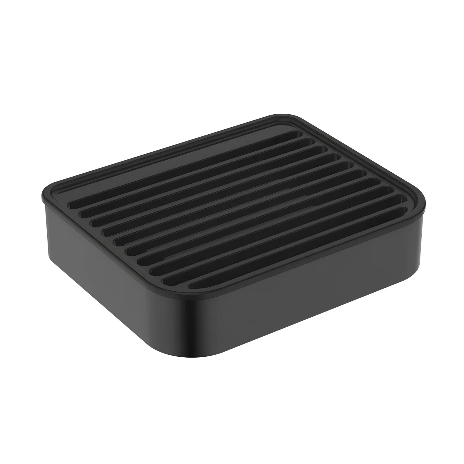 Saboneteira de Parede Black Matte Lexxa Bagno LX9069B