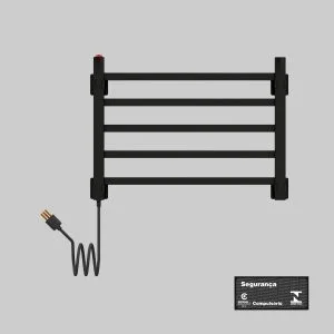 Secador Seccare Delicato 220 V 5 Retas Preto Fosco
