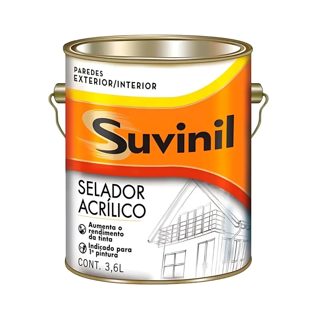 Selador Suvinil 3,6L Acrílico Branco