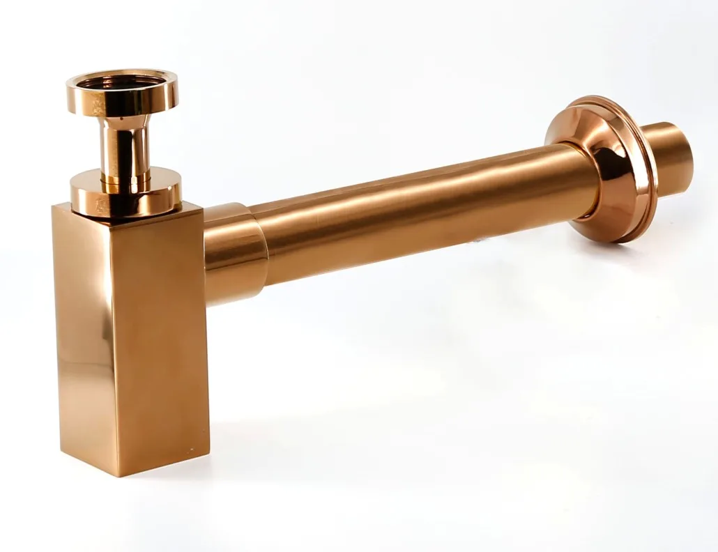 Sifão 1 Rosé Gold Lexxa Bagno LX59114RG