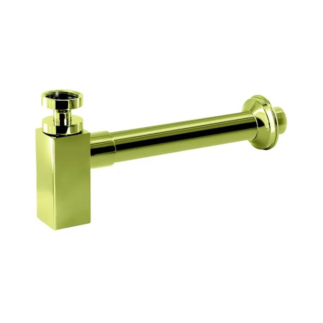 Sifão para Banheiro Dourado Lexxa Bagno