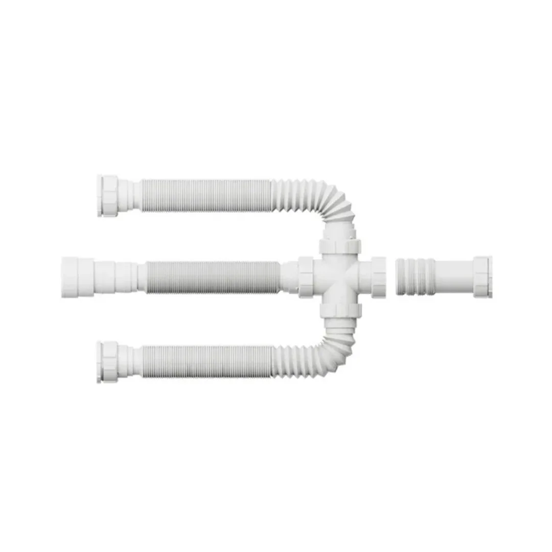 Sifão Triplo Universal Sifonado Blukit Branco