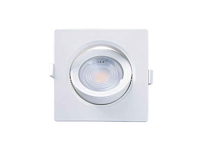 Spot Taschibra Embutir Quadrado Alltop Led Par20 7w 3000k 45º