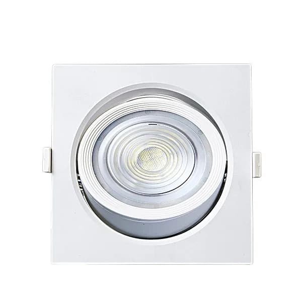 Spot Taschibra Embutir Quadrado Alltop Led Par30 10w 3000k 45º