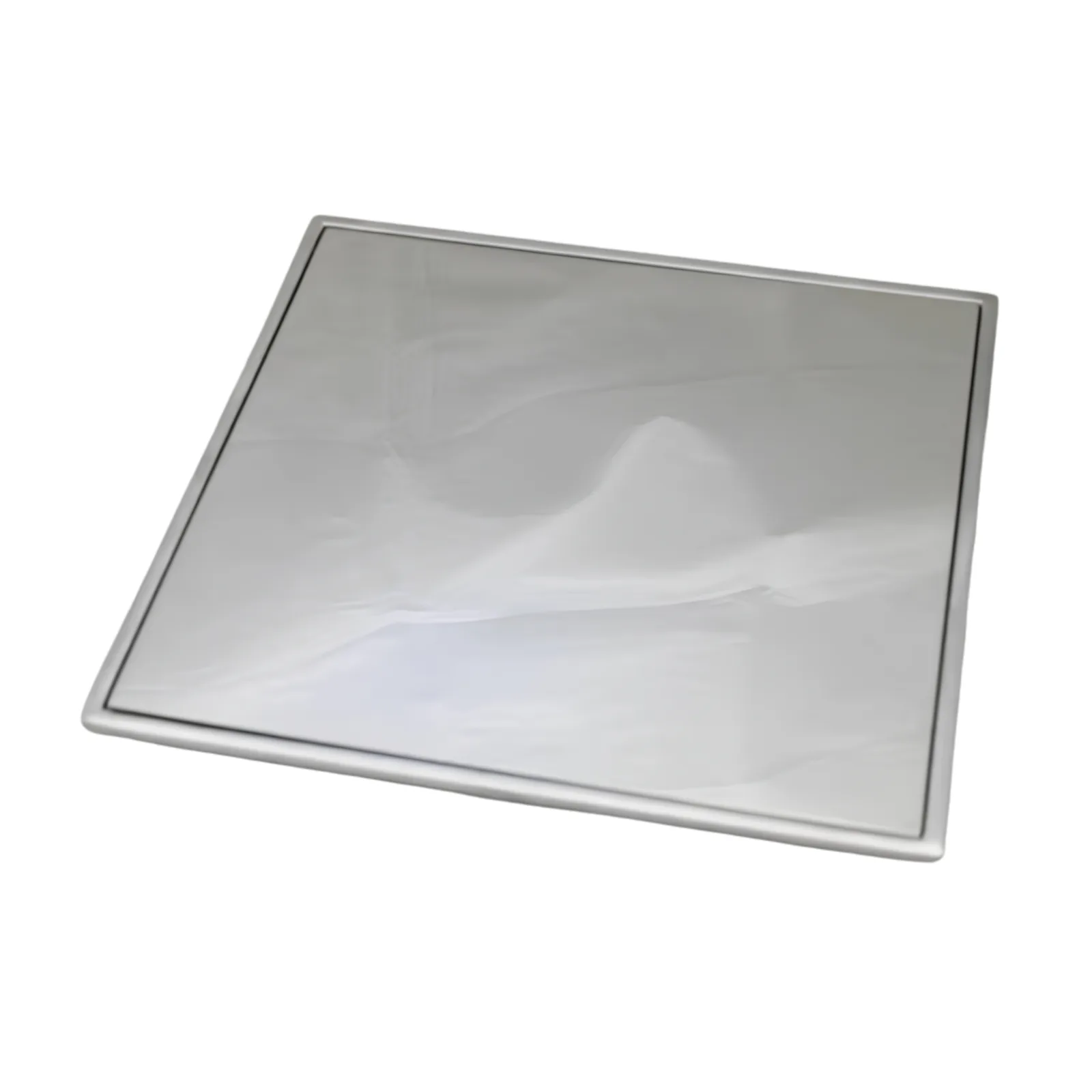 Tampa Cega Quadrada Inox Polida 25x25 Invinox