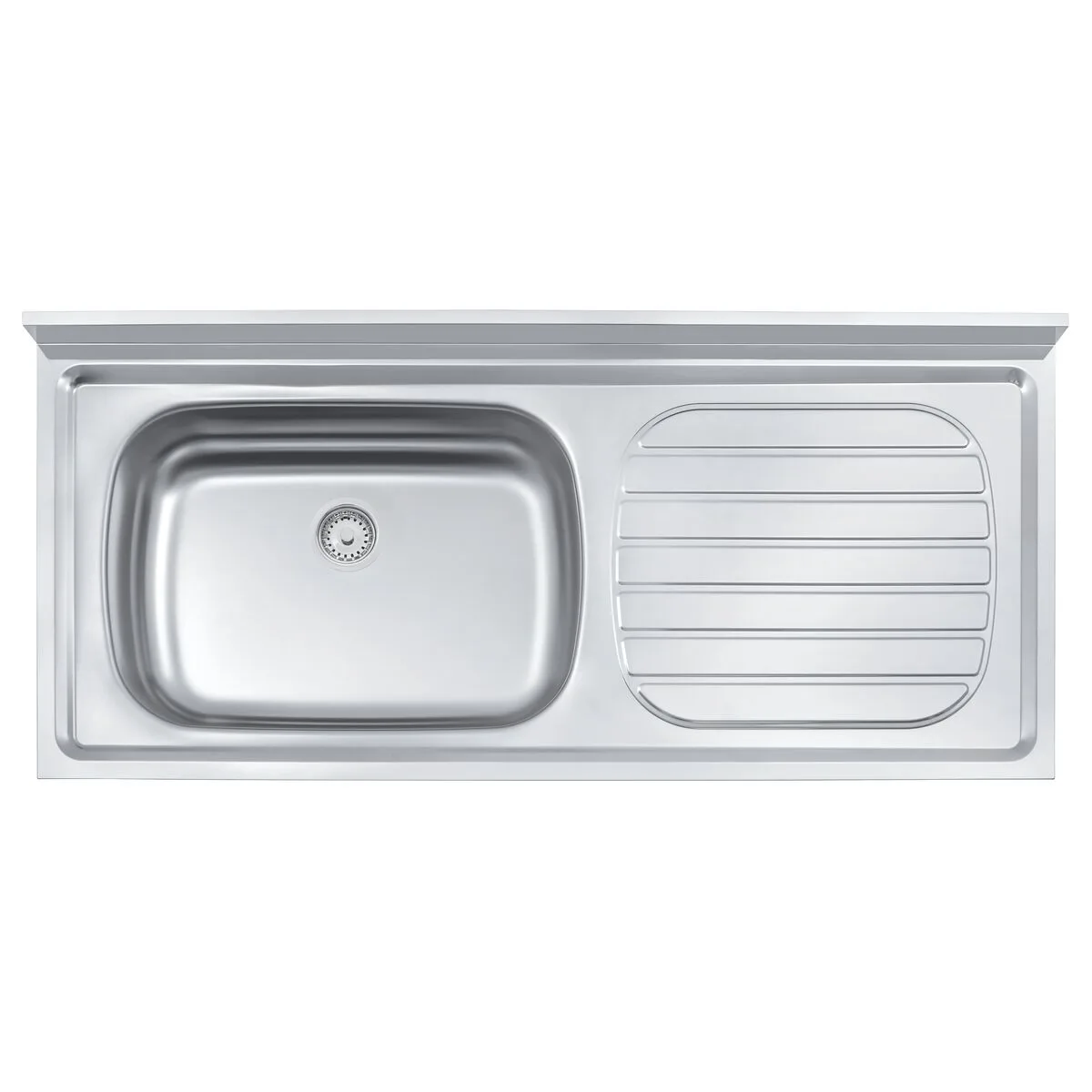 Pia de Apoio Para Cozinha 56 EX em Aço Inox 120x55 Tramontina Filo