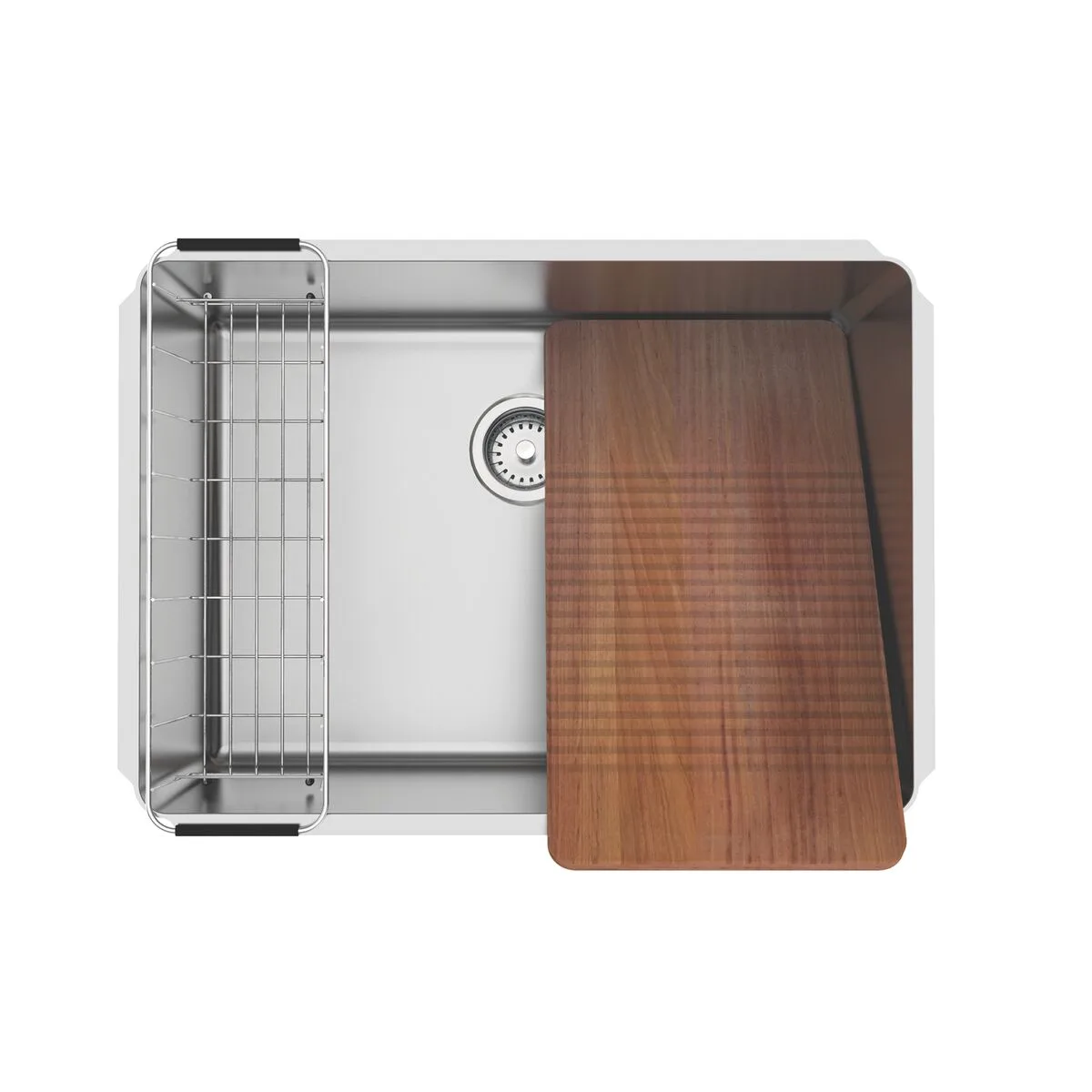 Tanque de embutir 108 L em Aço Inox 70x50 cm Tramontina Jumbo