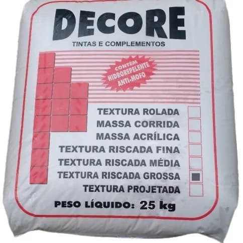 Textura Decore Riscada Grossa Int/ext 25kg