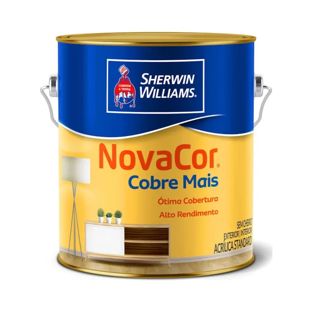 Tinta Novacor Cobre Mais Branco 3,6L Sherwin Williams