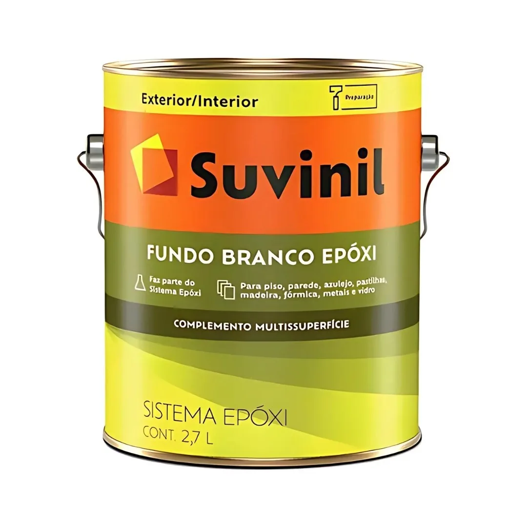 Tinta Suvinil Fundo Preparador Epóxi 2,7L Branco