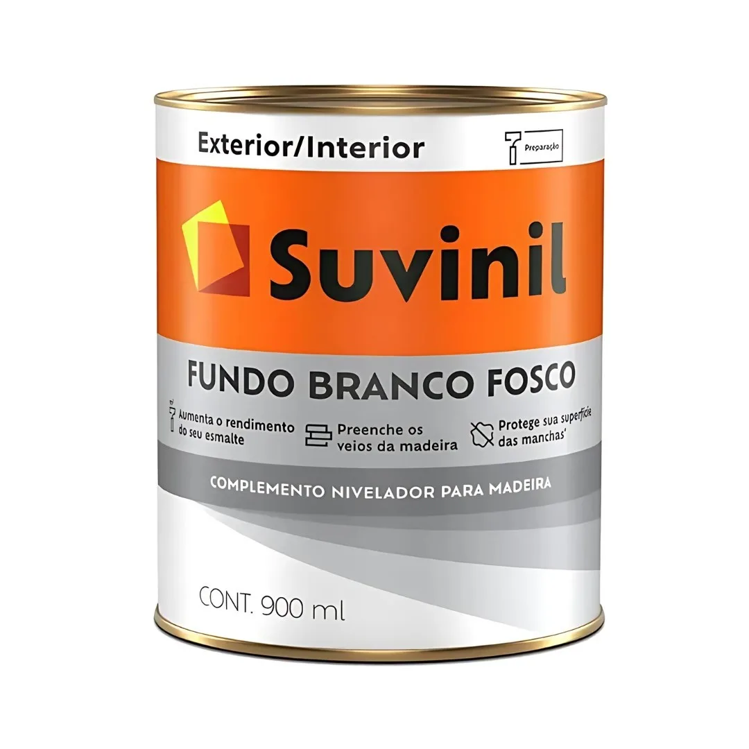 Tinta Suvinil Fundo Preparador 0,9L Branco