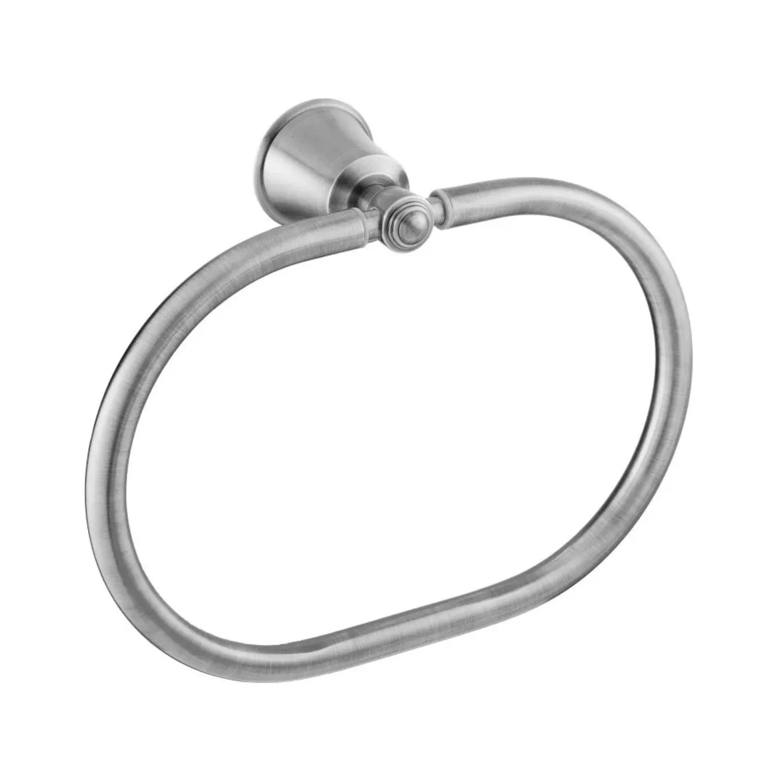 Toalheiro Argola Brushed Nickel Doka Ever