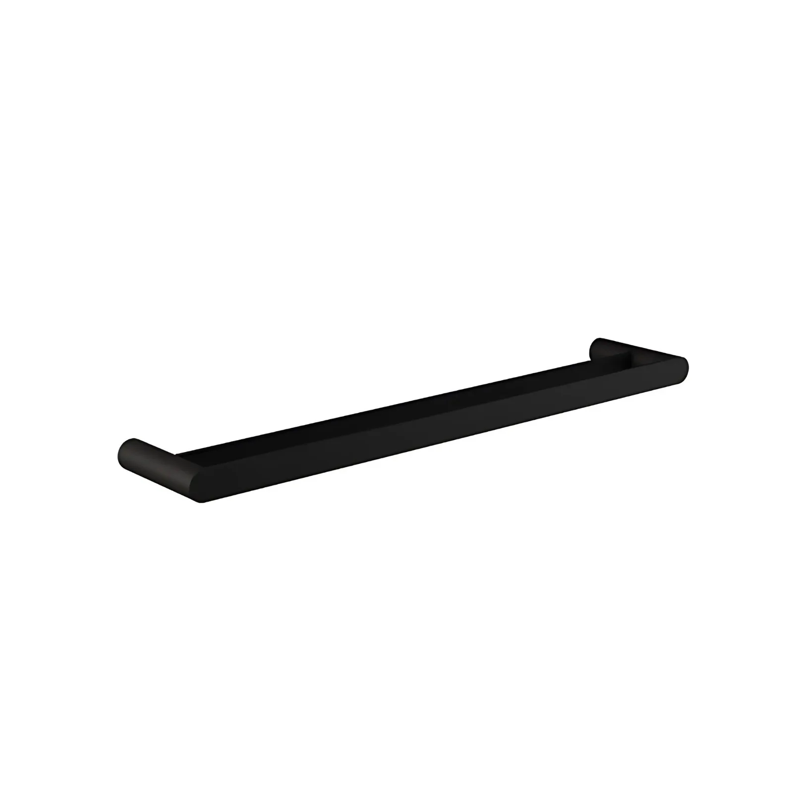 Toalheiro Doka Quantum Matte Black Parede Duplo