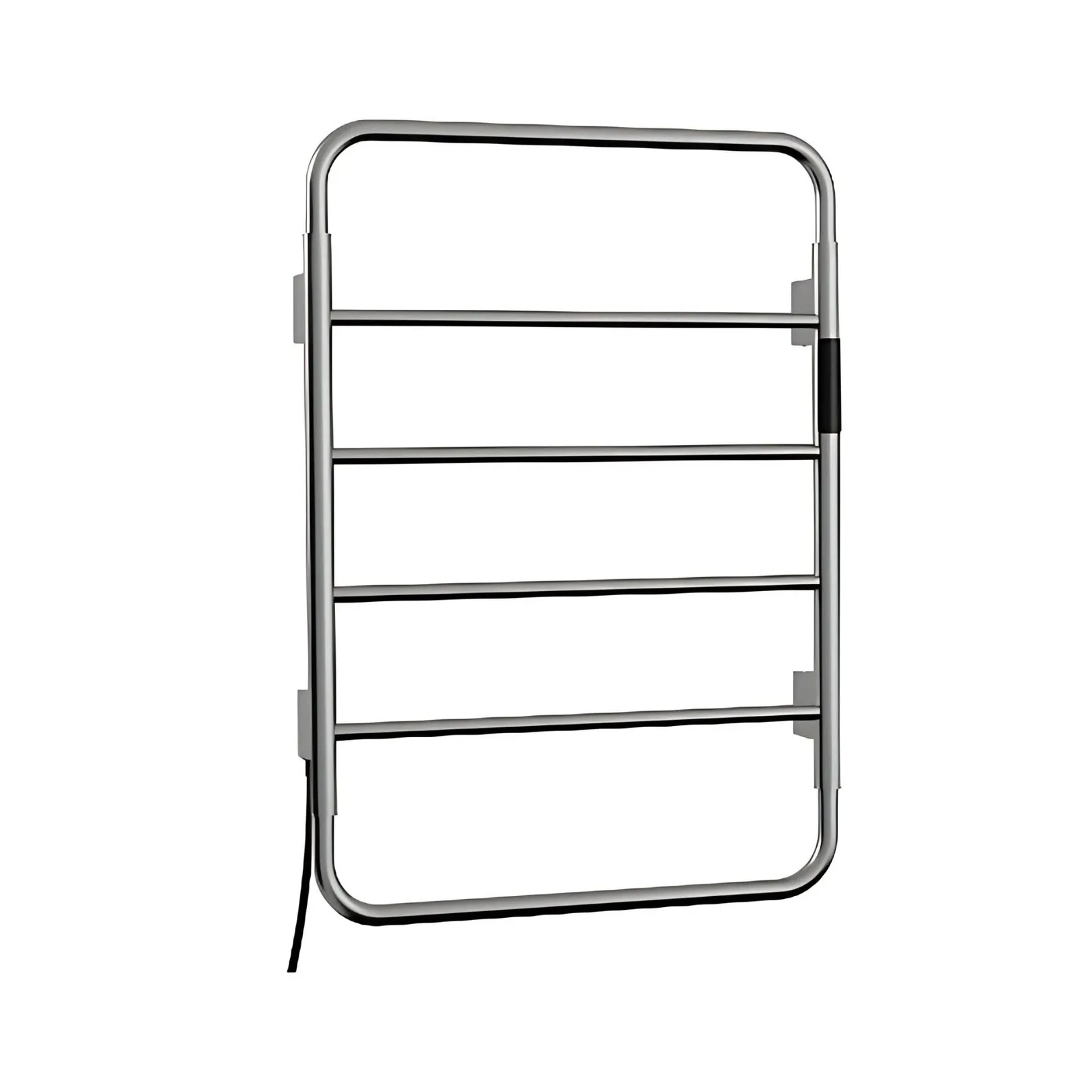 Toalheiro Doka Térmico Redondo (direita) Brushed Nickel