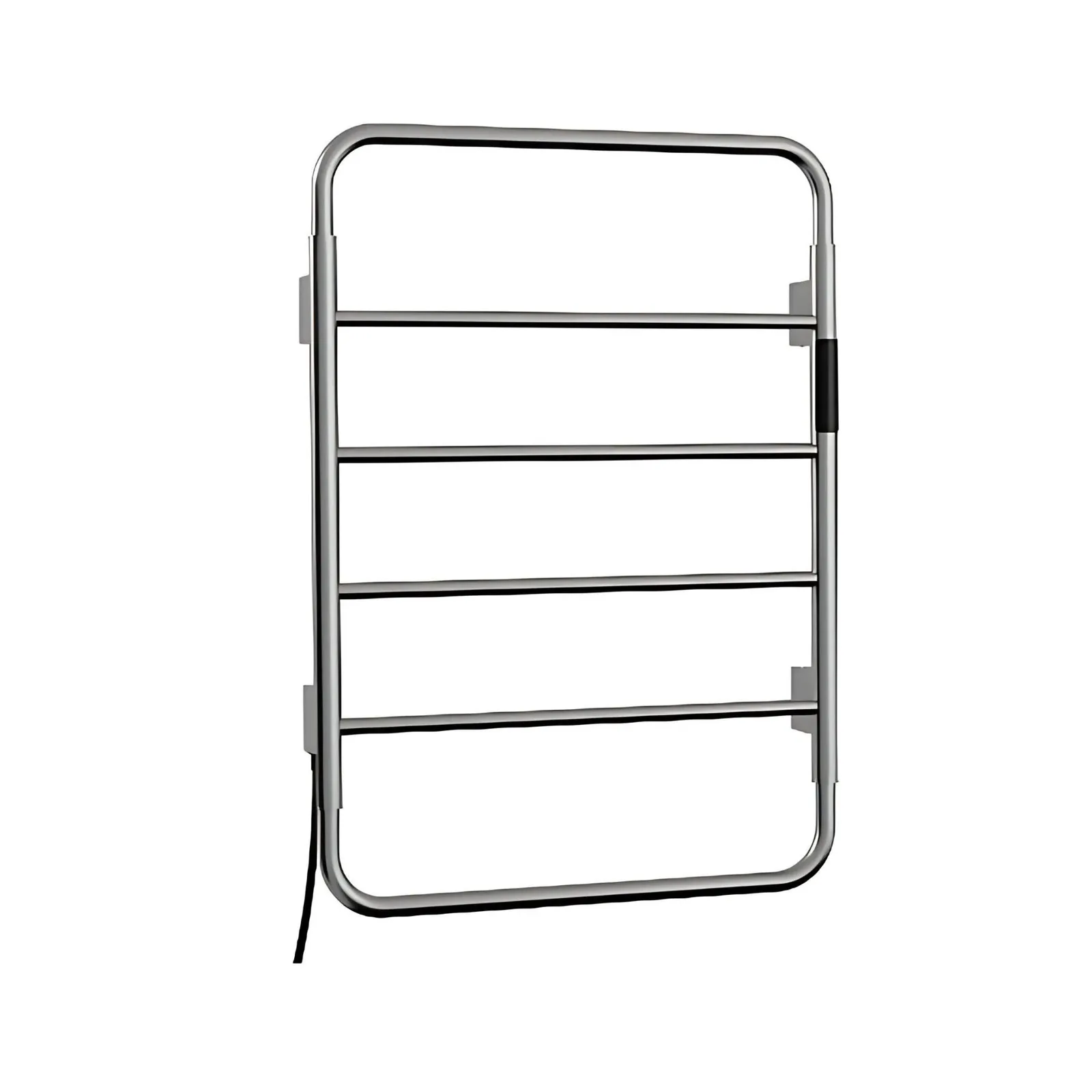 Toalheiro Doka Térmico Redondo (esquerda) Brushed Nickel