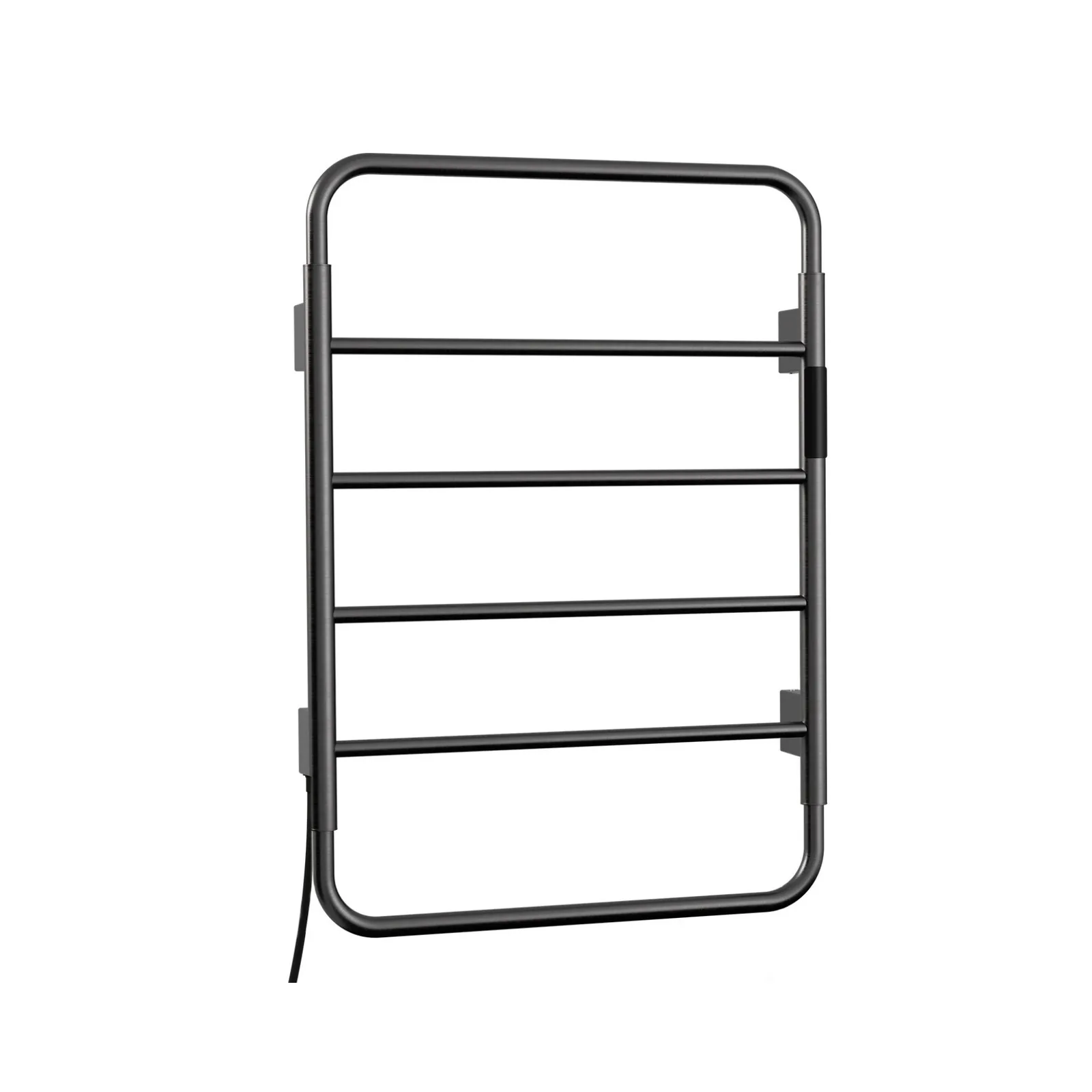 Toalheiro Térmico Redondo GunMetal Doka (Direita)
