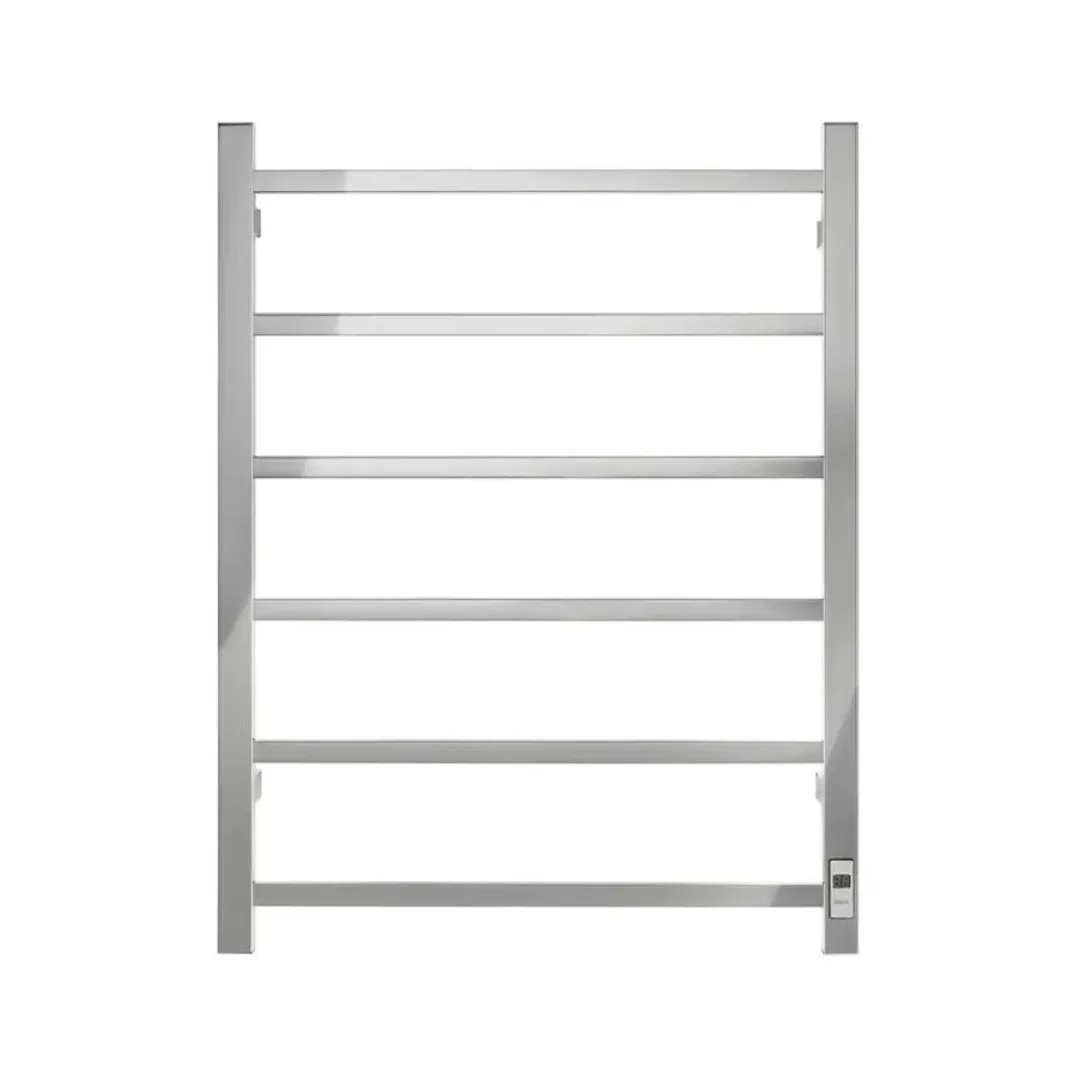 Toalheiro Térmico De Parede Inox 6 Docol Square 220V