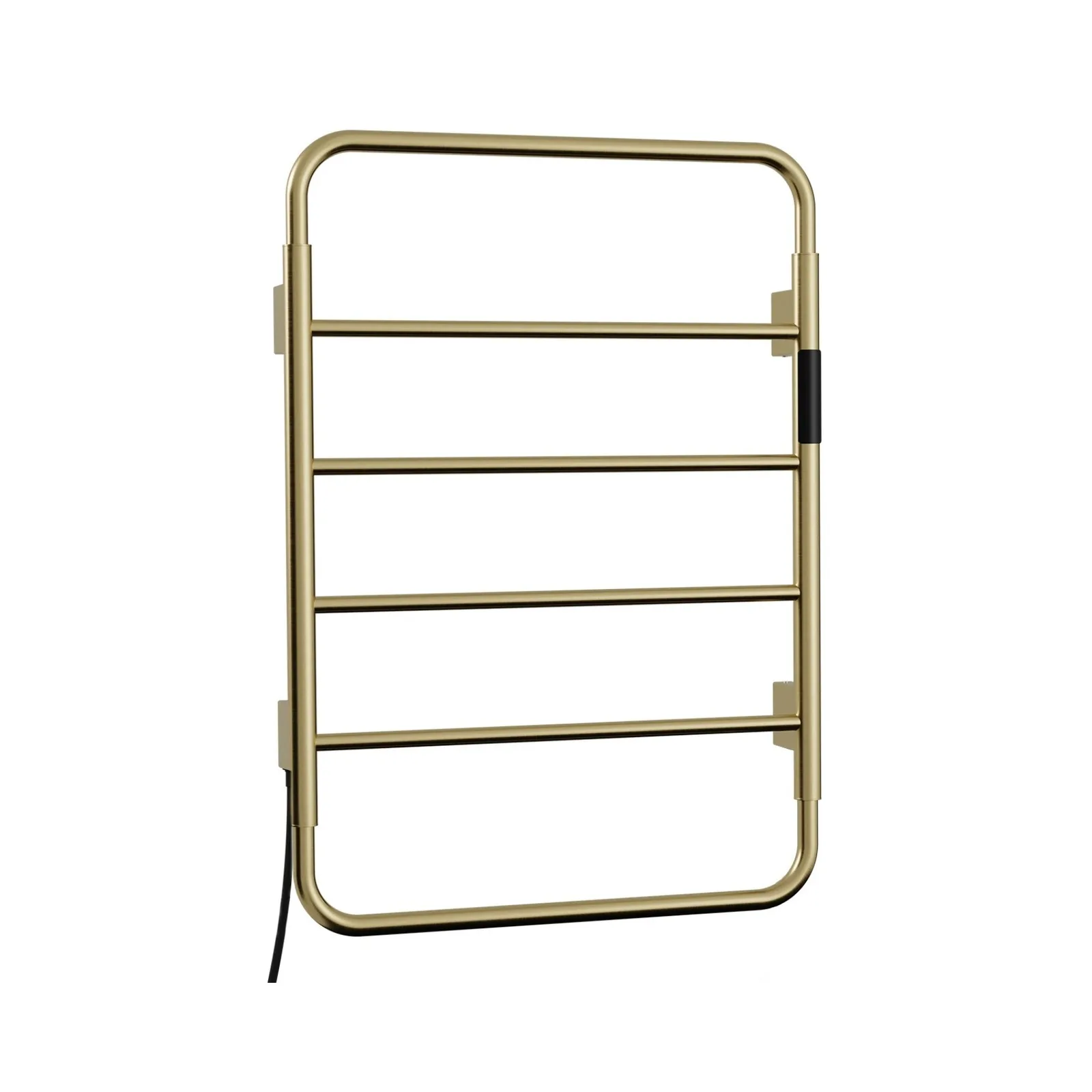 Toalheiro Térmico Redondo Brushed Gold Doka (Direita)