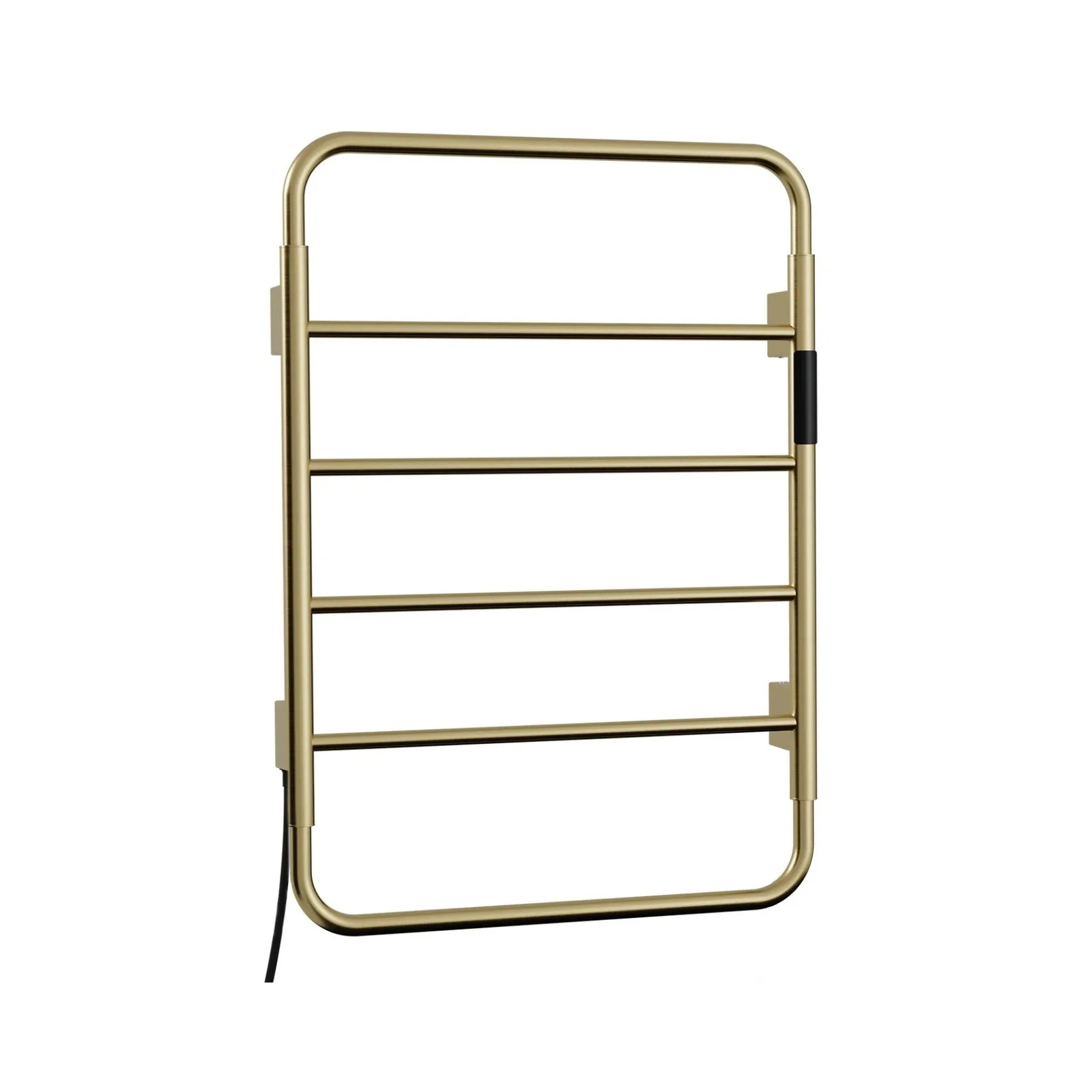 Toalheiro Térmico Redondo Brushed Gold Doka (esquerda)