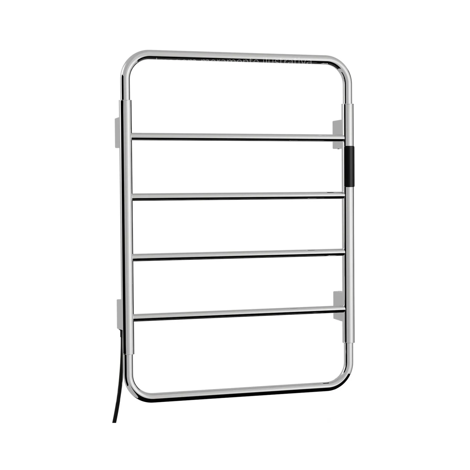 Toalheiro Térmico Redondo Chrome Doka (Direita)